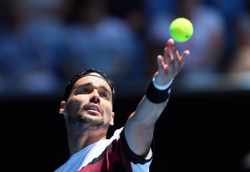 Tenista Fabio Fognini. 