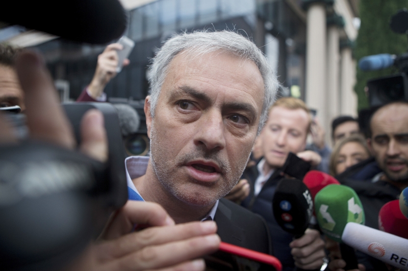 Fotbalový trenér José Mourinho. 