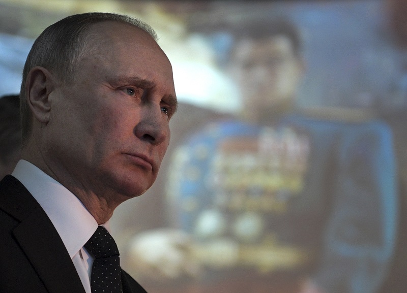 Ruský prezident Vladimir Putin. Ruský prezident Vladimir Putin.