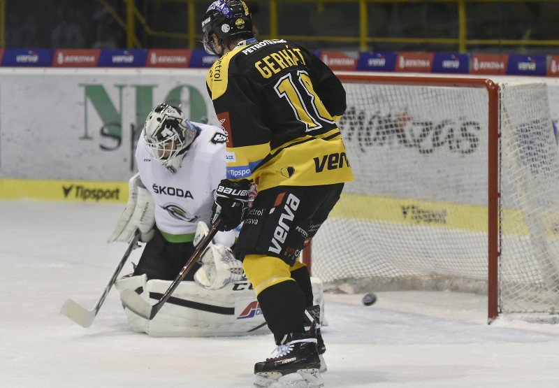 Další kolo hokejové extraligy odstartovalo duelem Litvínova s Mladou Boleslaví.