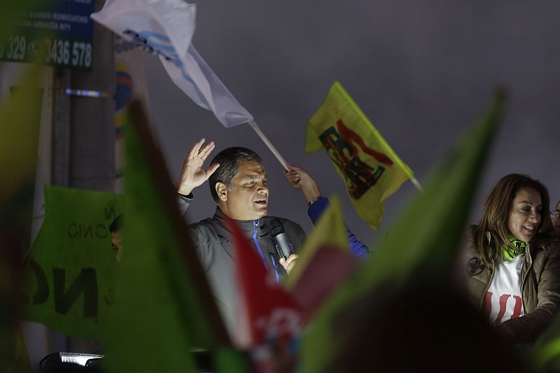 Bývalý ekvádorský prezident Rafael Correa.