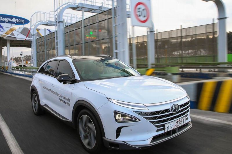 Jeden z úspěšných testovací vozů značky Hyundai.