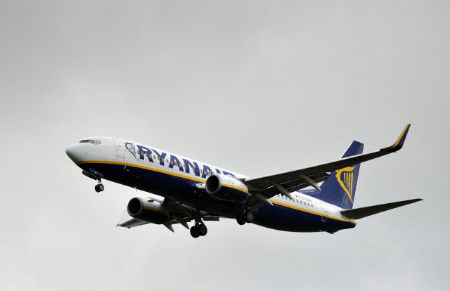Letadlo irské nízkonákladové společnosti Ryanair Holdings.