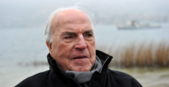 Někdejší německý kancléř Helmut Kohl.