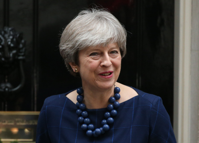 Britská premiérka Theresa Mayová.