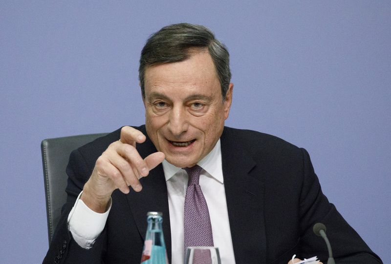 Šéf ECB Mario Draghi.