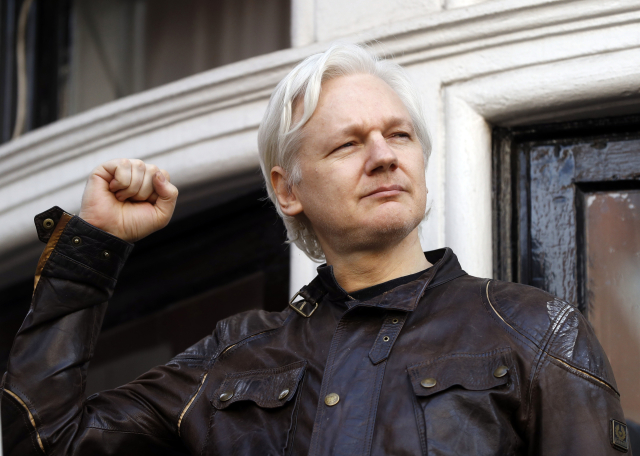 Zakladatel serveru WikiLeaks Julian Assange.