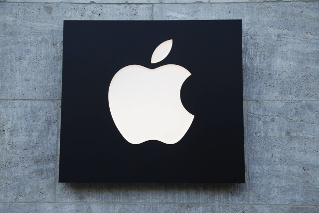 Logo společnosti Apple.