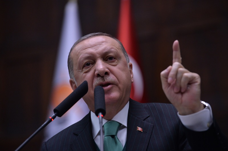 Turecký prezident Erdogan.