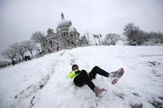 Montmartre jako sjezdovka.