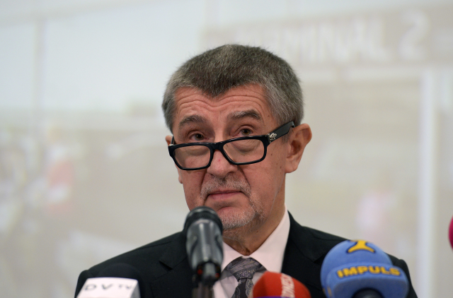 Premiér Andrej Babiš. 