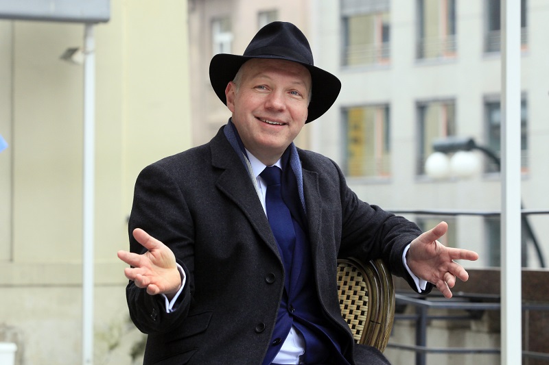 Neúspěšný kandidát na prezidenta Pavel Fischer.