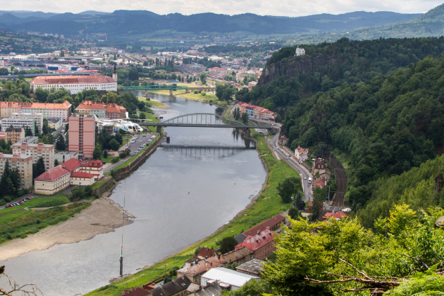 Město Děčín.