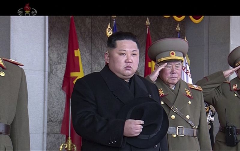 Vůdce KLDR Kim Čong-un.