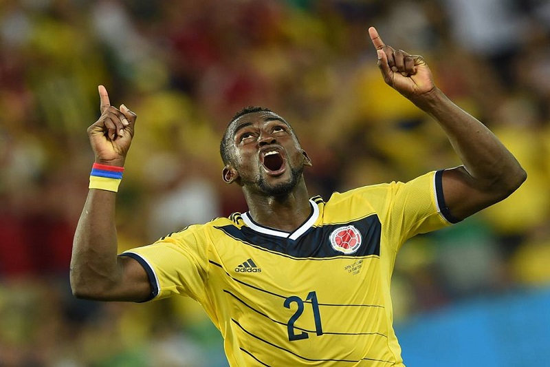 Jackson Martinez, kolumbijský útočník.