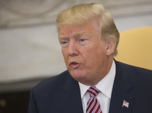Americký prezident Donald Trump. Americký prezident Donald Trump.