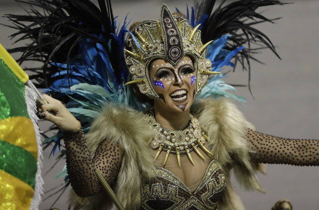 Karneval v Brazílii.