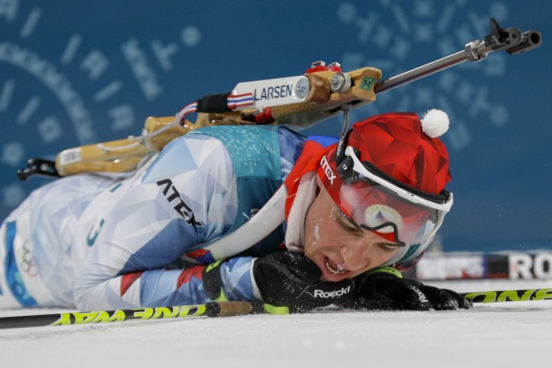 Michal Krčmář nenavázal na svůj stříbrný výkon a ve stíhačce propadl.