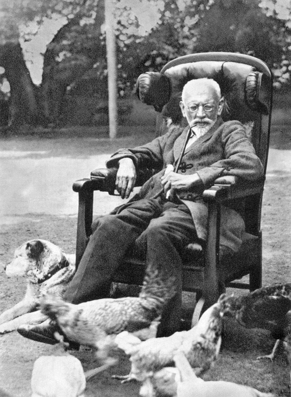Spisovatel Karel Klostermann.