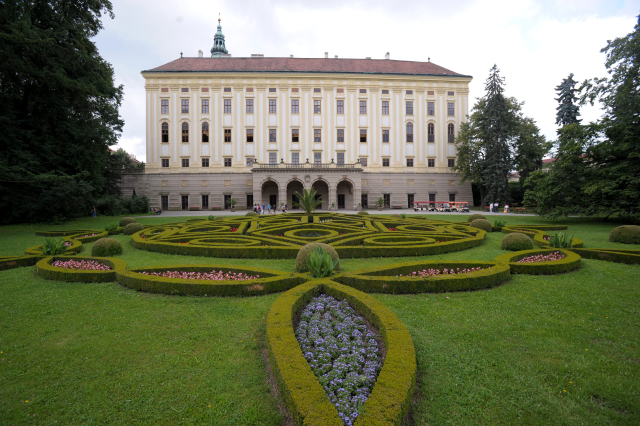 Podzámecká zahrada v Kroměříži.