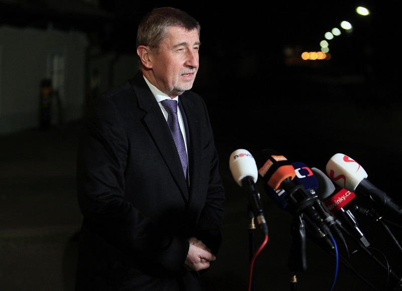 Premiér v demisi Andrej Babiš. Premiér v demisi Andrej Babiš.