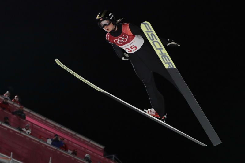 Norská skokanka Maren Lundbyová získala olympijské zlato.