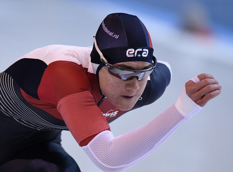 Rychlobruslařka Karolína Erbanová.