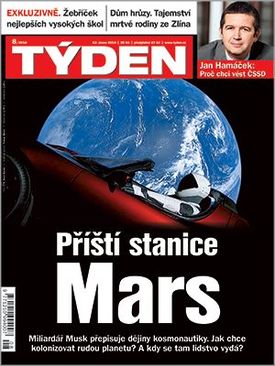 Aktuální číslo časopisu TÝDEN.
