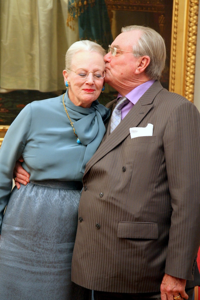 Dánská královna Margrethe a její choť Henrik.