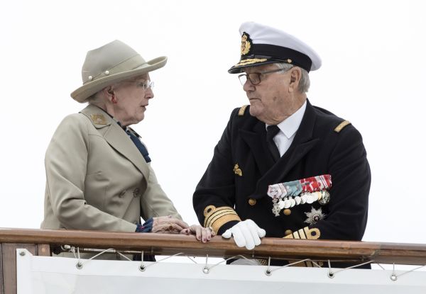 Dánský princ Henrik s manželkou královnou Margrethe.