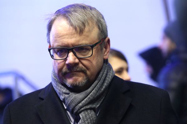 Ministr dopravy Dan Ťok (za ANO).