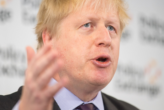 Boris Johnson. 