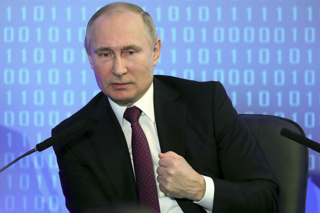 Ruský prezident Vladimir Putin.