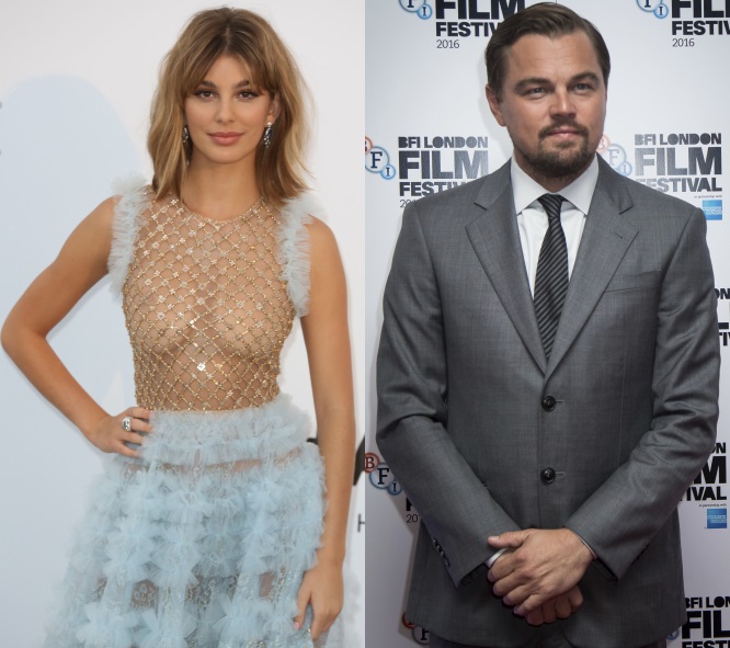 Camila Morrone a Leonardo DiCaprio.
