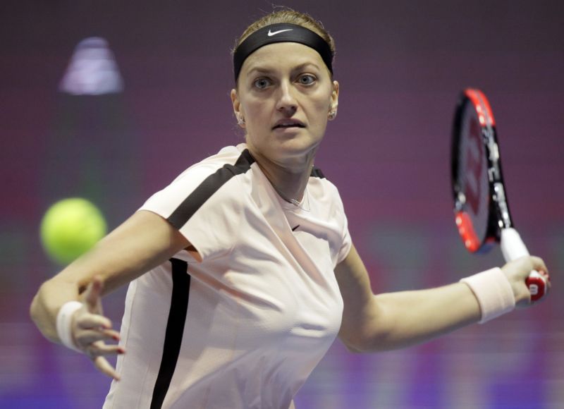 Tenistka Petra Kvitová. Tenistka Petra Kvitová.