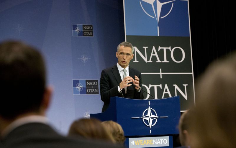 Generální tajemník NATO Jens Stoltenberg. 