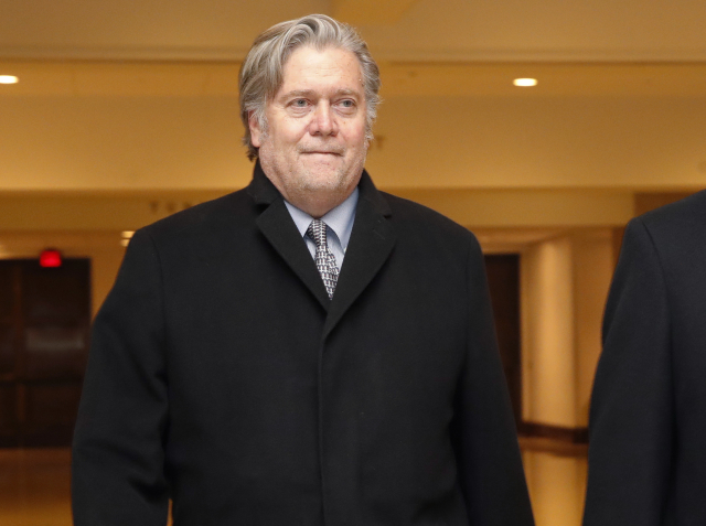 Steve Bannon. Steve Bannon.