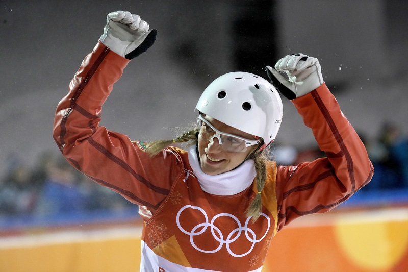 Hanna Huskovová získala svou první olympijskou medaili.
