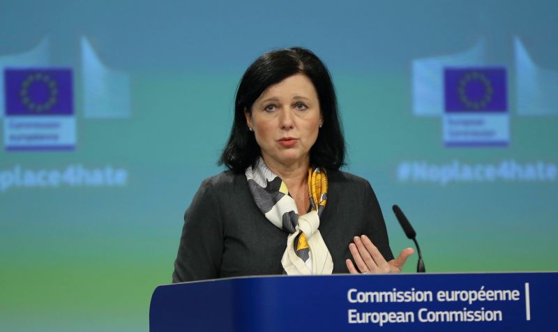 Eurokomisařka Věra Jourová.