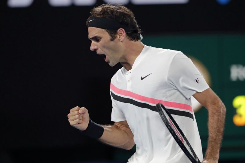 Roger Federer. Roger Federer.