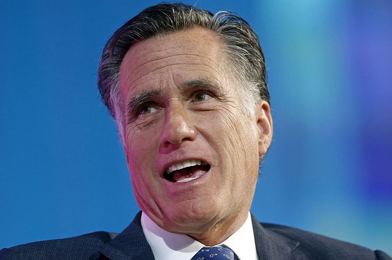Bývalý republikánský kandidát na amerického prezidenta Mitt Romney.