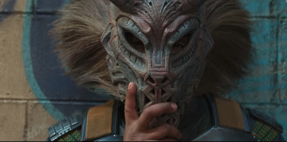 Snímek z filmu Black Panther.