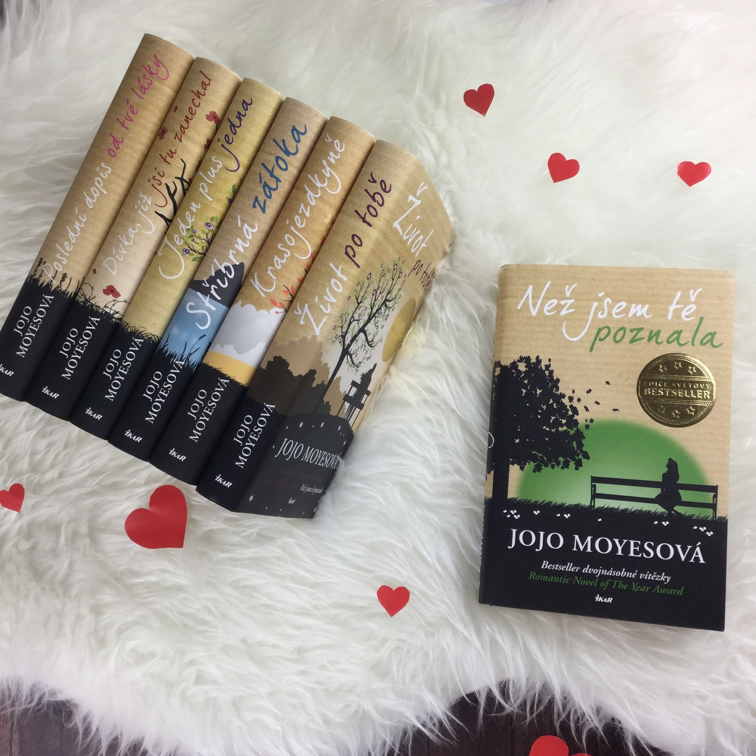 Knihy Jojo Moyes.