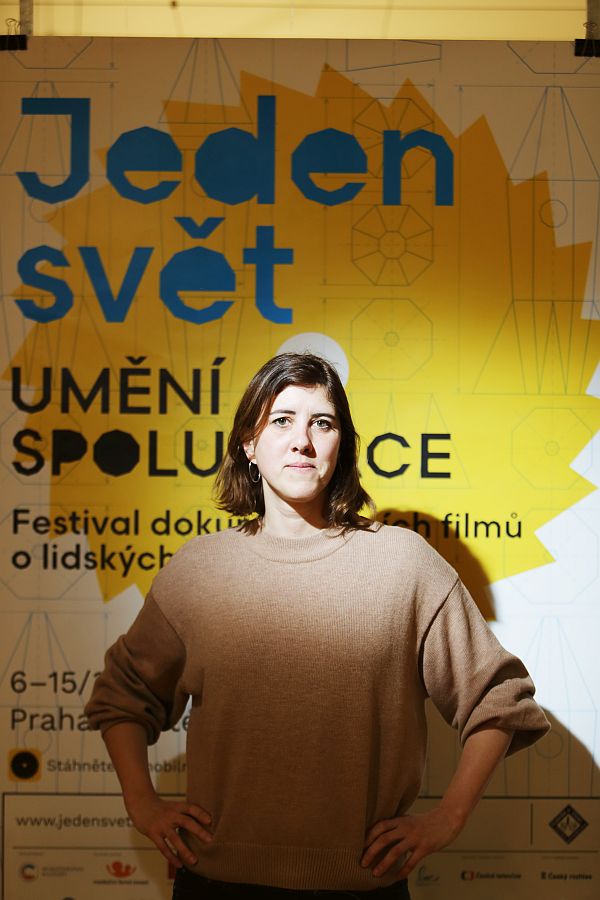 Režisérka Roser Corella na minulém ročníku festivalu Jeden svět.