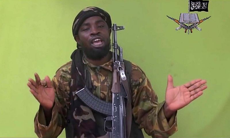 Lídr Boko Haram Abubakar Shekau. Lídr Boko Haram Abubakar Shekau.