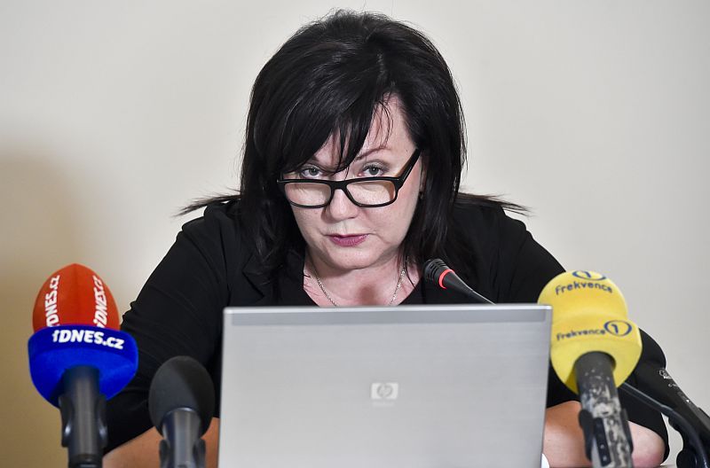 Ministryně financí Alena Schillerová. Ministryně financí Alena Schillerová.