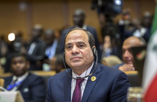 Egyptský prezident Abdal Fattáh Sísí.