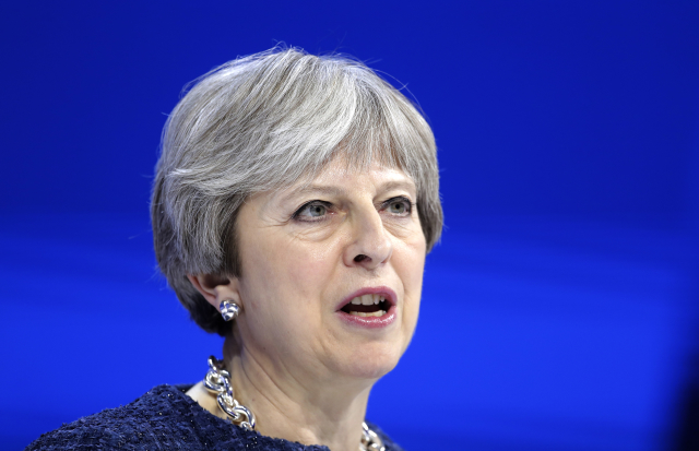 Britská premiérka Theresa Mayová.