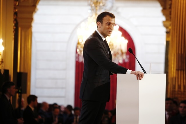 Emanuel Macron. 