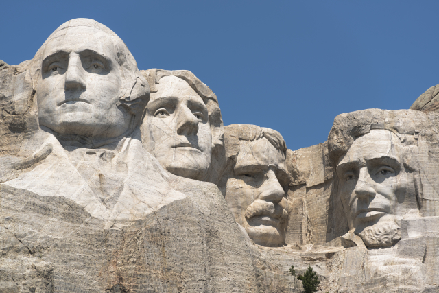 Mount Rushmore.